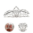 thumbnail image 3 of Unique Bargains Women's Cobweb Style Hair Clips 4.13" Silver Tone, 3 of 5