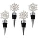 thumbnail image 3 of 4pcs Tapones de vino de vino creativo Botella de vino Tapones Accesorios de vino (color surtido), 3 of 6