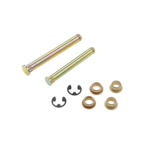 Front Upper Door Hinge Pin & Bushing Kit - Compatible with 1994 - 1998 Dodge Dakota 1995 1996 1997