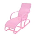 thumbnail image 1 of Silla de casa de muñecas perfecl 1:6 tumbona rosado, 1 of 8