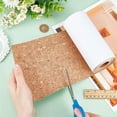thumbnail image 5 of 196x6 Inch Adhesive Cork Roll Flexible Natural Corkboard Paper Sheets for Line Shelves Drawers Kitchen Wall Decoration Home Made Coaster 0.5mm Thick DIY, 5 of 6