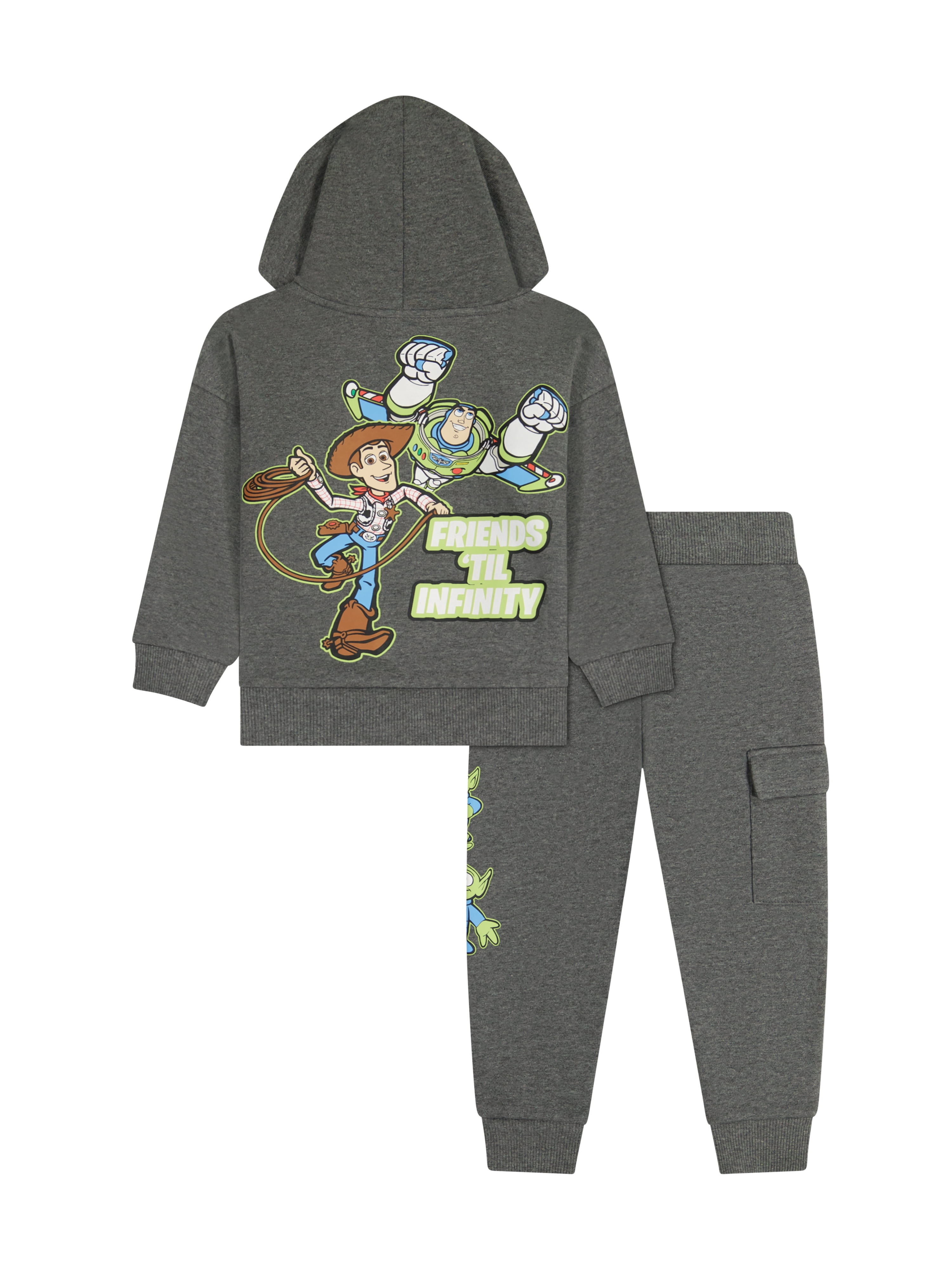 Disney Toy Story Toddler Boy 2pc Hoodie and Jogger Set, Sizes 12 Months - 5T