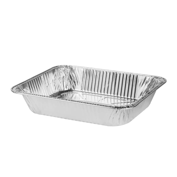 Karat 9x13 Aluminum Pans - Half Size Deep Steam Table Pans - Leak Resistant & Oven Safe (AF-STP300) - 100 Count