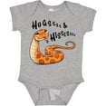thumbnail image 3 of Inktastic Hugs and Hisses Cute Snake for Valentines Day Boys or Girls Baby Bodysuit, 3 of 5