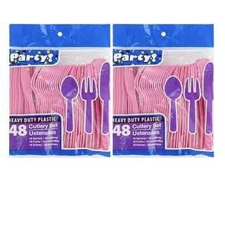 Member's Mark Plastic Cutlery Packets, White - 200 count