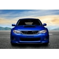 thumbnail image 2 of Ikon Motorsports Compatible with 11-14 Subaru Impreza WRX STI PP Front Bumper Lip - Painted Glossy Black, 2 of 9