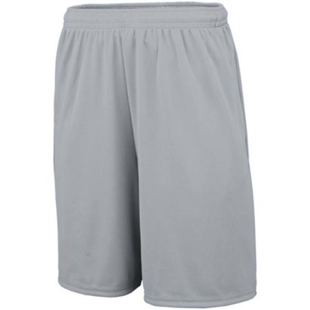 1428A Short d'Entraînement pour Adulte - Argent&44; Extra Large
