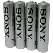 Angle View: Sony RO3-NUB4A AAA Ultra Heavy-Duty Batteries (4 Pack)