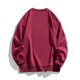 thumbnail image 4 of pstuiky camisa de manga larga para hombre, Camisa blusa con capucha ligera de color liso para hombre con cuello redondo suelto y base de regazo top de hombre xxl, 4 of 4