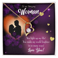 thumbnail image 4 of To My Girlfriend You Light up my Life Forever Necklace w Message Card, 4 of 20
