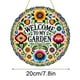 thumbnail image 3 of Letrero Colgante con Círculos Temáticos "Bienvenido a Mi Jardín", 3 of 7