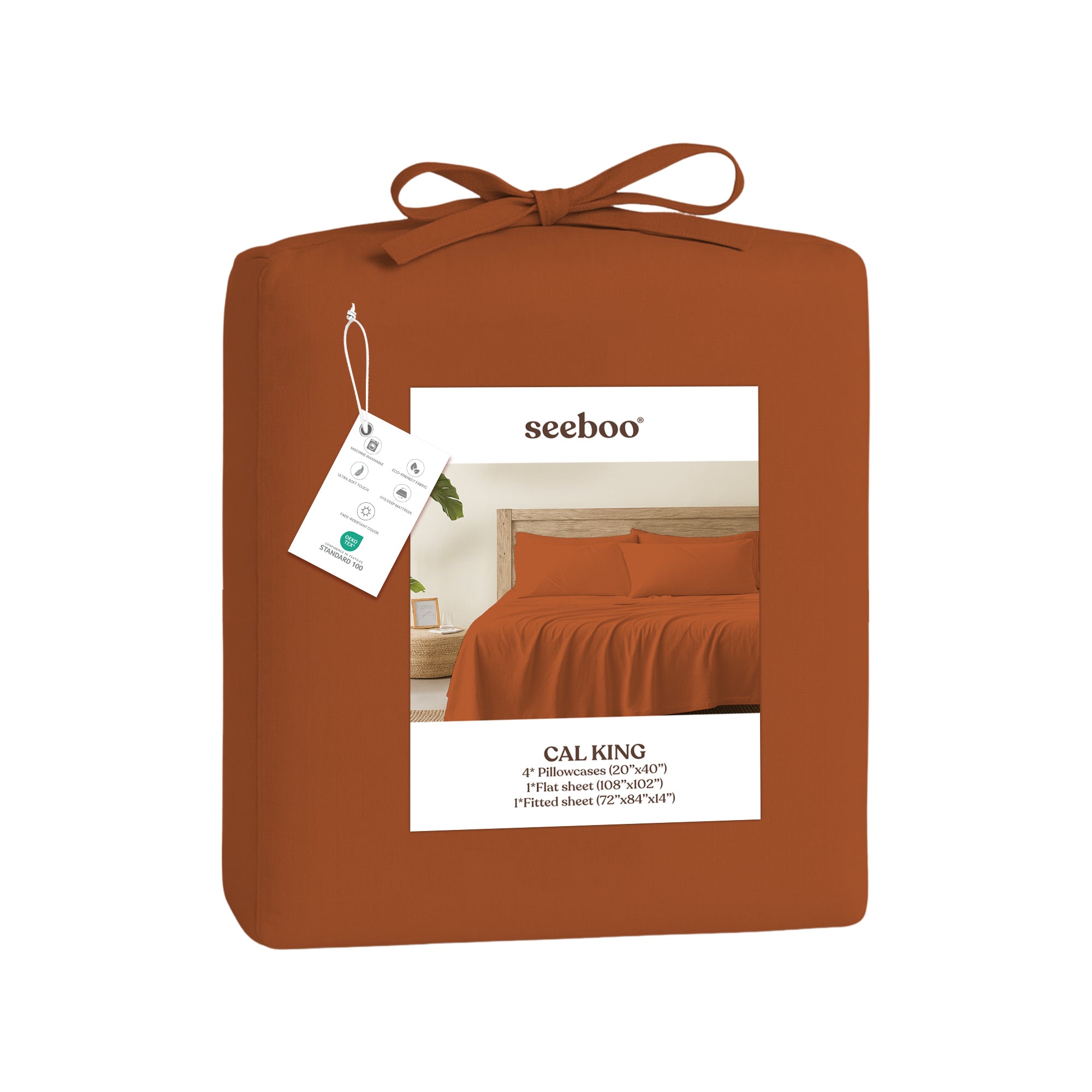 6-Piece Microfiber Bed Sheets ? Ultra-Soft, Wrinkle-Free, Deep Pocket Fit
