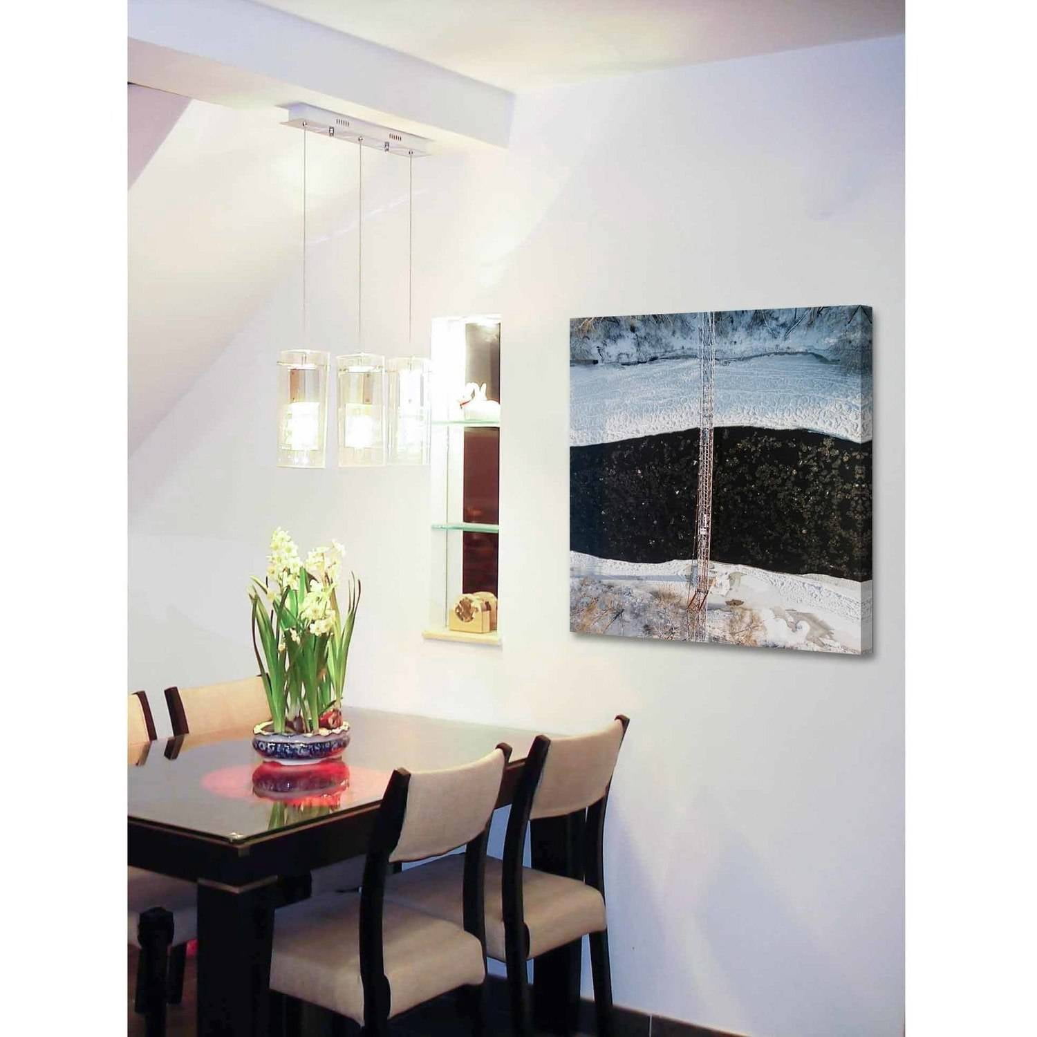 Marmont Hill "Hazardous Crossing" by Karolis Janulis Painting Print on Wrapped Canvas