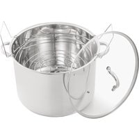 Prep•N•Cook by McSunley 21.5Qt Stainless Steel Water Bath Canner