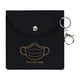 thumbnail image 2 of Bolsa de almacenamiento de mascarilla portátil Impermeable a prueba de polvo Negro Gloria Bolsa de almacenamiento, 2 of 9