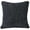 Charcoal, variant on Jordan Manufacturing 18" x 18" Stone Buffalo Check Home Novelty Square Reversible Decorative Throw Pillow with Welt