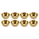 thumbnail image 5 of 1 Set 8pcs Platos de salsa de acero inoxidable Cuencos prácticos de condimento (dorado), 5 of 7