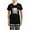 With Checker Pant, variant on CafePress - Penguin Bride Women's Dark Pajamas - Women's Short Sleeve Print T-Shirt and Pants Dark Cotton Pajama Set