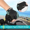 thumbnail image 2 of Guantes de ciclismo de verano transpirables antideslizantes con gel amortiguador guantes de bicicleta de montaña de medio dedo guantes de ciclismo MTB para hombres y mujeres, 2 of 4