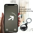 thumbnail image 3 of 4 Pack Keychain for AirTag,Silicone Case Compatible with Apple Air Tags, 3 of 4