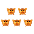thumbnail image 2 of Jello Pig Lindos Antiestrés Squeeze Regalo para Y Niñas, 2 of 6