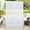 White Horizontal Stripes, variant on Huisuilinss Wood/Metal Privacy Screen,Outdoor Privacy Screen,Freestanding Decorative Privacy Screen,Outdoor Divider With Stand,Privacy Panel For Patio Lawn Garden Deck Balcony,1PCS