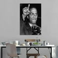 thumbnail image 3 of Malcolm X Black Power Poster Cool Artworks Painting Wall Art Canvas Prints Hanging Picture Home Decor Posters Gift 24x36inch(60x90cm), 3 of 6