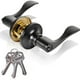 thumbnail image 1 of Stainless steel inner door lock is designed to be used as front door, back door or bedroom lock., 1 of 5