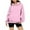 Pink-womens hoodies trendy, variant on Dazajoo Polka Dot Hoodie Women Oversized Long Sleeve Sweatshirts with Pocket Lightweight Workout Athletic Hooded Pullover,Black,L