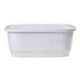 thumbnail image 4 of Small Rectangular Fireclay Undermount or Drop In Prep / Bar Sink, 4 of 9