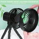 thumbnail image 3 of Mini Octopus Fan Handheld USB Cargo 2000máh Desktop Trípode Black, 3 of 3