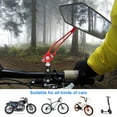 thumbnail image 2 of Bike Mirror [pc Pair] HD Wide Angle Large Bicycle Rear View Mirror °Adjustable ExplosionProof Bicycle Mirrors for Handlebar mm Shockproof for Mountain Bike Scooter Motocycl, 2 of 8