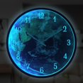 thumbnail image 1 of Gupbes Wall Clock, 30cm Sound-Controlled Induction LED Luminous Night Light Wall Clock Home Bedroom Decoration Hanging Quartz Clock Decoration ,Easy To Read, 1 of 8