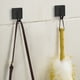 thumbnail image 4 of Ganchos de Pared de Acero Inoxidable (Paquete de 2) | Ganchos Adhesivos Resistentes para Toallas y Ropa, Ideales para Cocina y Baño | Perchero Sin Perforaciones Ni Taladros, 4 of 6
