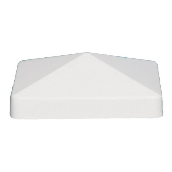 Classy Caps PF755 5 x 5 Pyramid Pvc Post Cap- White