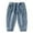 02 Blue, variant on Girl Pants,Girls Soft Denim Jeans Toddler Kid Pants Elastic Waist Comfort Playwear Casual Daily Wear,School Kids Clothes,01 Green,18-24 Months