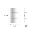 thumbnail image 5 of ET2 Lighting - Rampart - 12W 2 LED Outdoor Wall Mount-11.75 Inches Tall and 5.5, 5 of 5