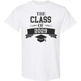 thumbnail image 3 of Inktastic Class of 2029 with Banner T-Shirt, 3 of 5