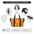 thumbnail image 3 of Travel Duffle Bag Carrot cute Pattern Travel Tote Bags Carry on Luggage Waterproof Weekender Bags with Top Handle Adjustable Shoulde Strap for Travel Gym, 3 of 5