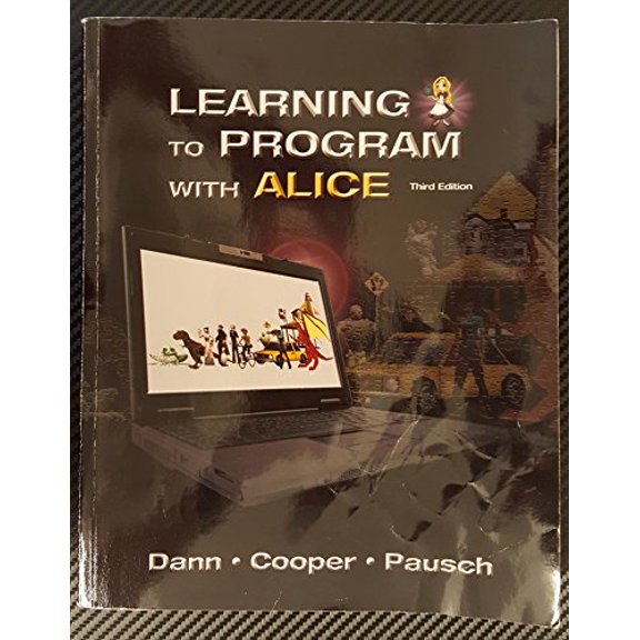 Pre-Owned Learning to Program with Alice (W/ CD Rom) [With CDROM] (Paperback) 0132122472 9780132122474
