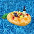 thumbnail image 2 of Portabebidas flotante inflable/Decoración para adultos Flotador de bebidas/para agua Piña, 2 of 9