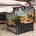 thumbnail image 7 of Picia Surreal Desert Eye Landscape Print 2 Slice Toaster Cover , Toaster Protector Dustproof Kitchen Appliance Cover, Kitchen Appliance Dustproof Protector, 7 of 7