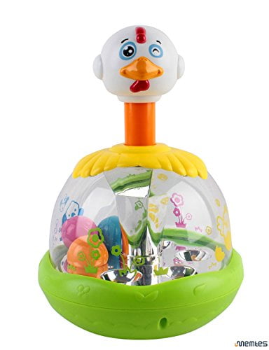 push and spin toy