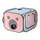 thumbnail image 1 of Caja de secado para perros y gatos, sala de secado para gatos, suministros para mascotas, caja plegable, casa de aseo antipelo, portátil para gatos y, 1 of 8