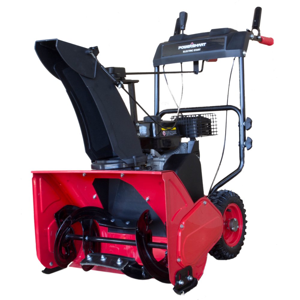 PowerSmart DB7004 24 inch Single Stage Manual Start Gas Snow Blower