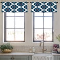 thumbnail image 3 of LALILO Kitchen Curtain Valance Multicolor Tribal Rod Pocket Window Curtain 52"x 18" Set of 2, 3 of 5