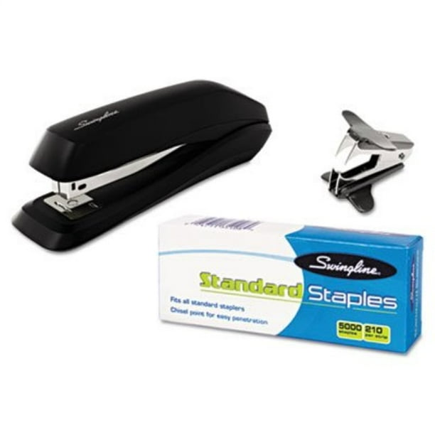 stapler w/staples & remover