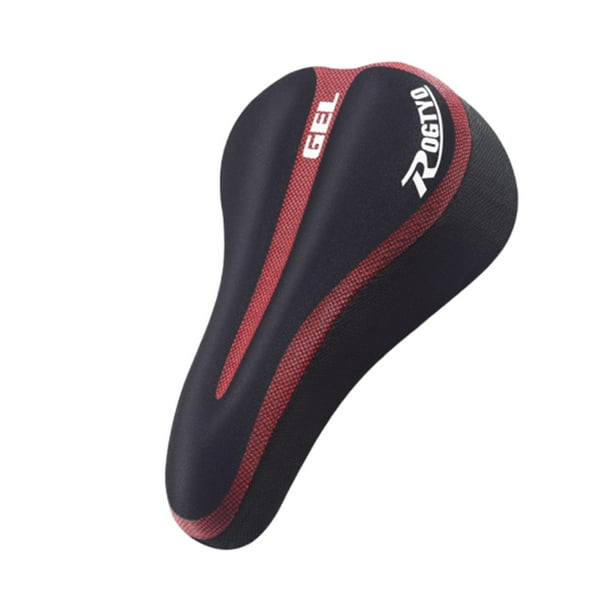 Funda para asiento de bicicleta Zulema acolchada de repuesto con absorción de impactos Rojo