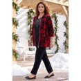 thumbnail image 3 of Catherines Women's Plus Size Cozy Velour Jacket, 3 of 6