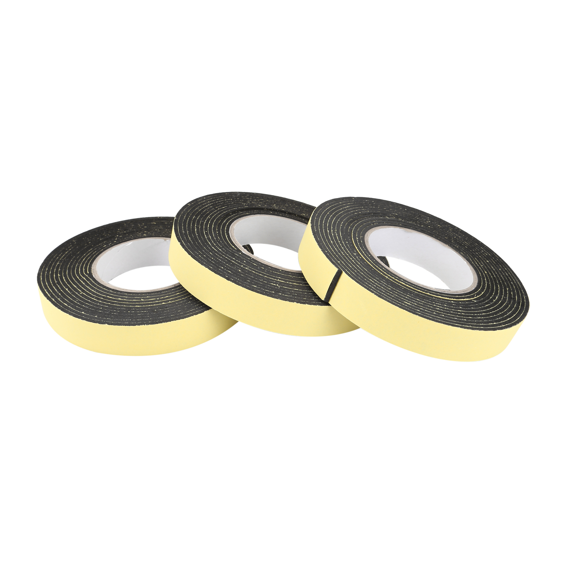 3pcs 2.5cm x 5M Foam Seal Tape Door Window Sealing Strip Self Adhesive